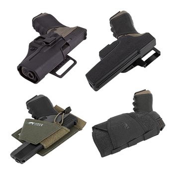 Verschiedene Holster