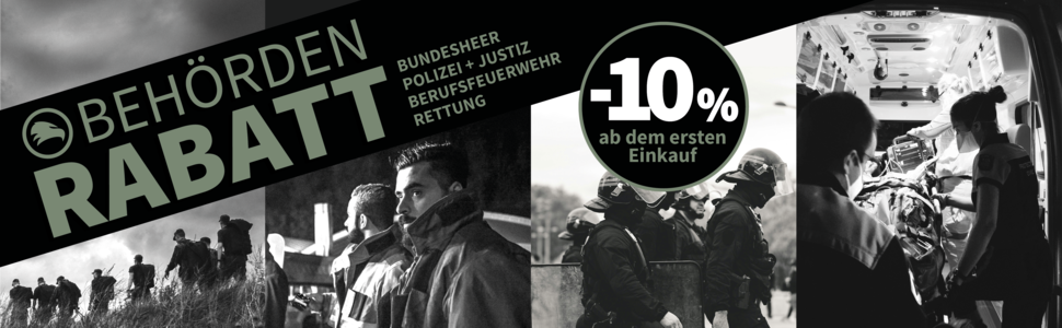 10% Behörden-Rabatt