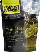 Adventure Menu Pork rib with potatoes