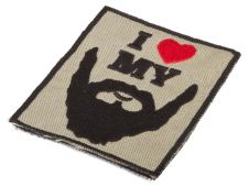 Deploy I love my beard Patch