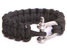 Mandrill Outdoor Paracord Armband mit D-Ring