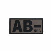 STEINADLER Bloodpatch AB neg embroidered