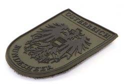 STEINADLER distintivo PVC de nacionalidad de Ejército austríaco 